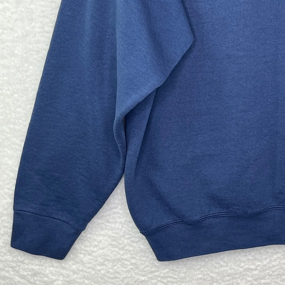 Nike Air Kids Sweatshirt Navy Blue Embroidered Logo Pullover Crewneck Vintage XL
